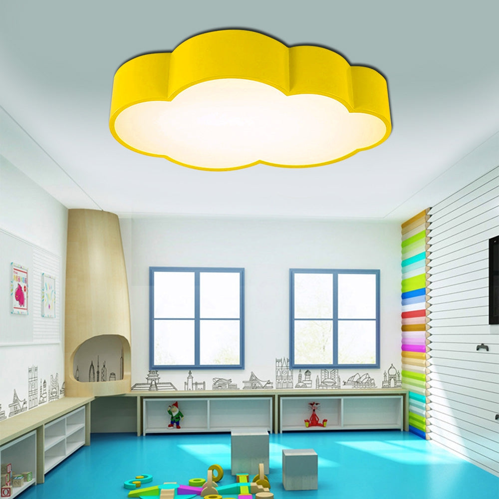 BRELONG LED Cloud Ceiling Light Children's Bedroom Cartoon Lights 26W White Light
