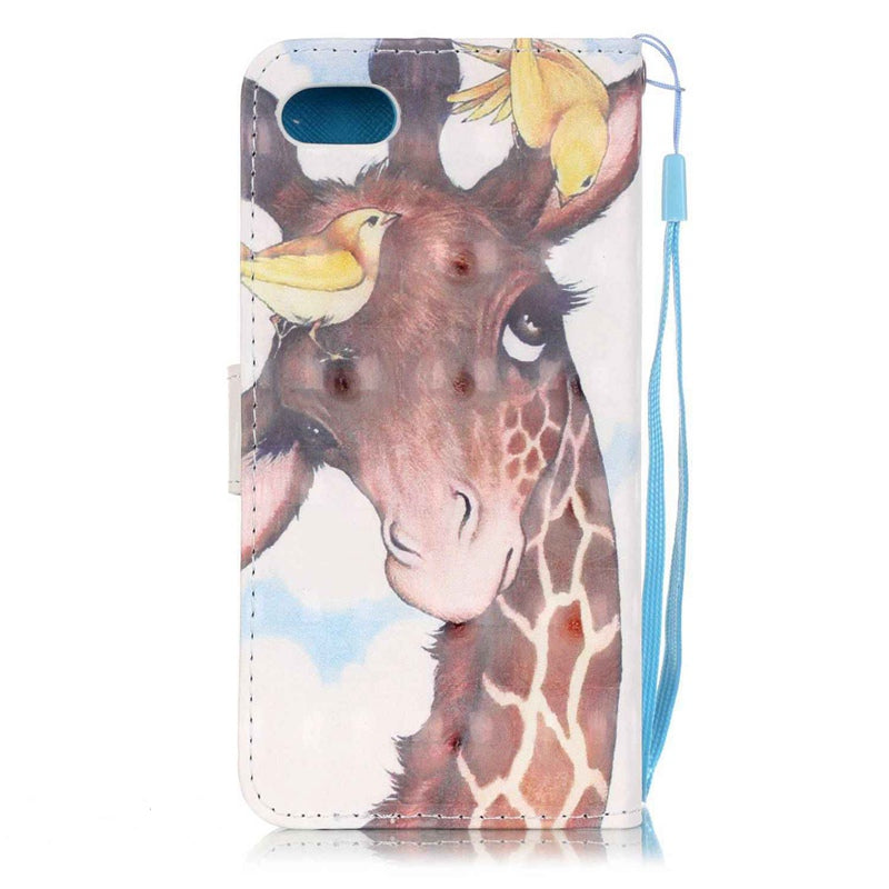 Bird Deer 3D Painted Pu Phone Case for Iphone 8 / 7
