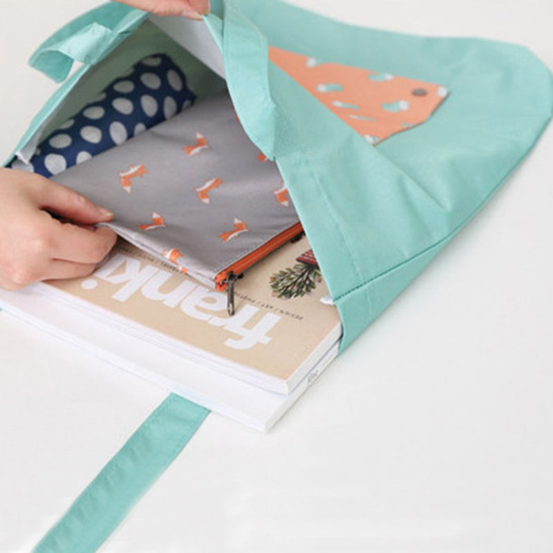 Cartoon Waterproof Cloth Folding Storage Bag