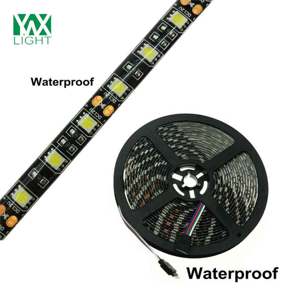 1PCS YWXLight 5M 5050SMD Waterproof Flexible LED Light for Living Room Outdoor Lighting DC 12V