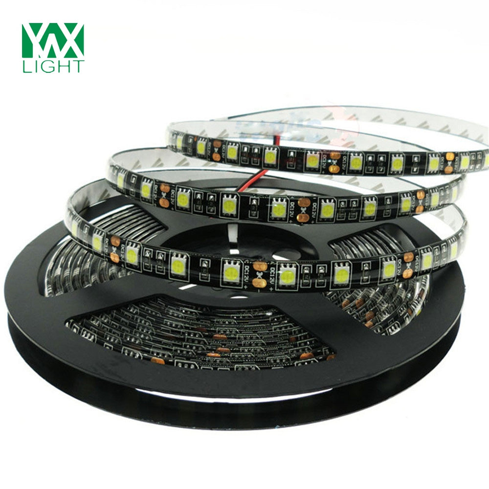 1PCS YWXLight 5M 5050SMD Waterproof Flexible LED Light for Living Room Outdoor Lighting DC 12V