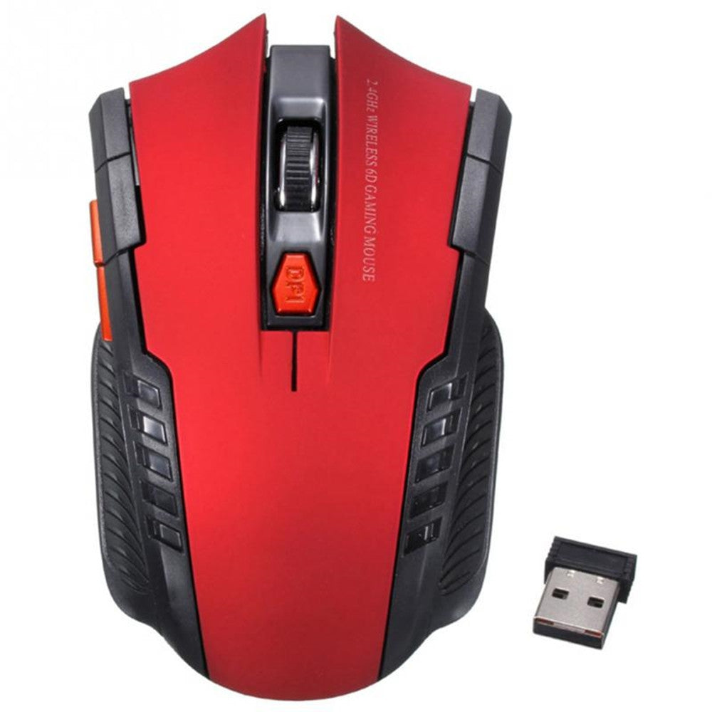 2.4Ghz Wireless Optical Gaming Mouse Mice USB Receiver for PC Laptop