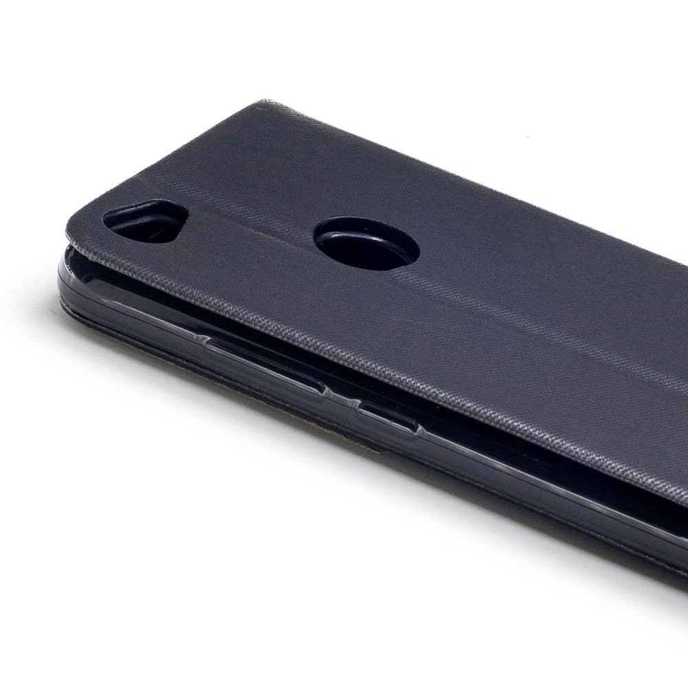 British Style Stripe Design Flip Pu Leather Case for Xiaomi Redmi Note 5A