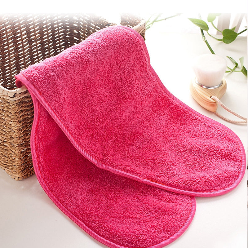 1Pc Face Towel Modern Solid Comfortable Water Absorption Soft Towel