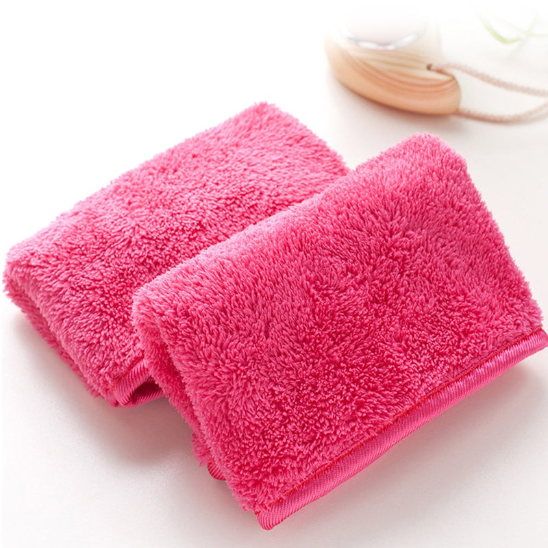 1Pc Face Towel Modern Solid Comfortable Water Absorption Soft Towel