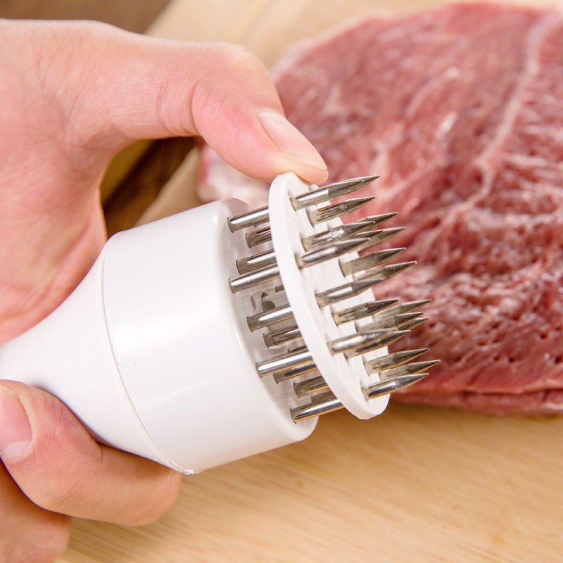 DIHE Practical Stainless Steel Tender Meat Needle Pork Chop