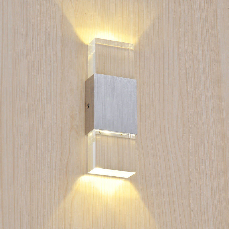 6W Acrylic Wall Lamp for Corridor Bedroom Lighting AC 85 - 265V
