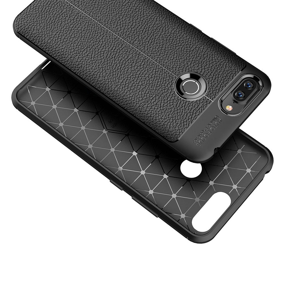 Case for Lenovo S5 Litchi Grain Anti Drop TPU Soft Cover