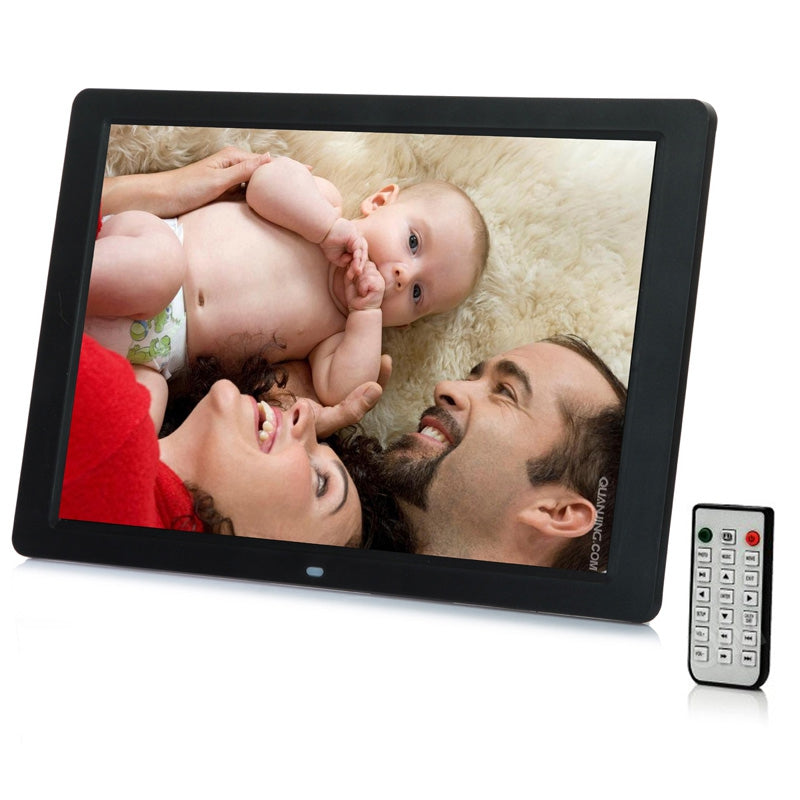 12.1 Inch Led Backlight Hd 1280 x 800 Digital Photo Frame Electronic Album Mp3 Mp4 Full Function...