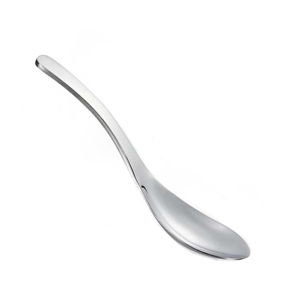 304 Simple Stainless Steel Thickened Count Spoon 2PCS