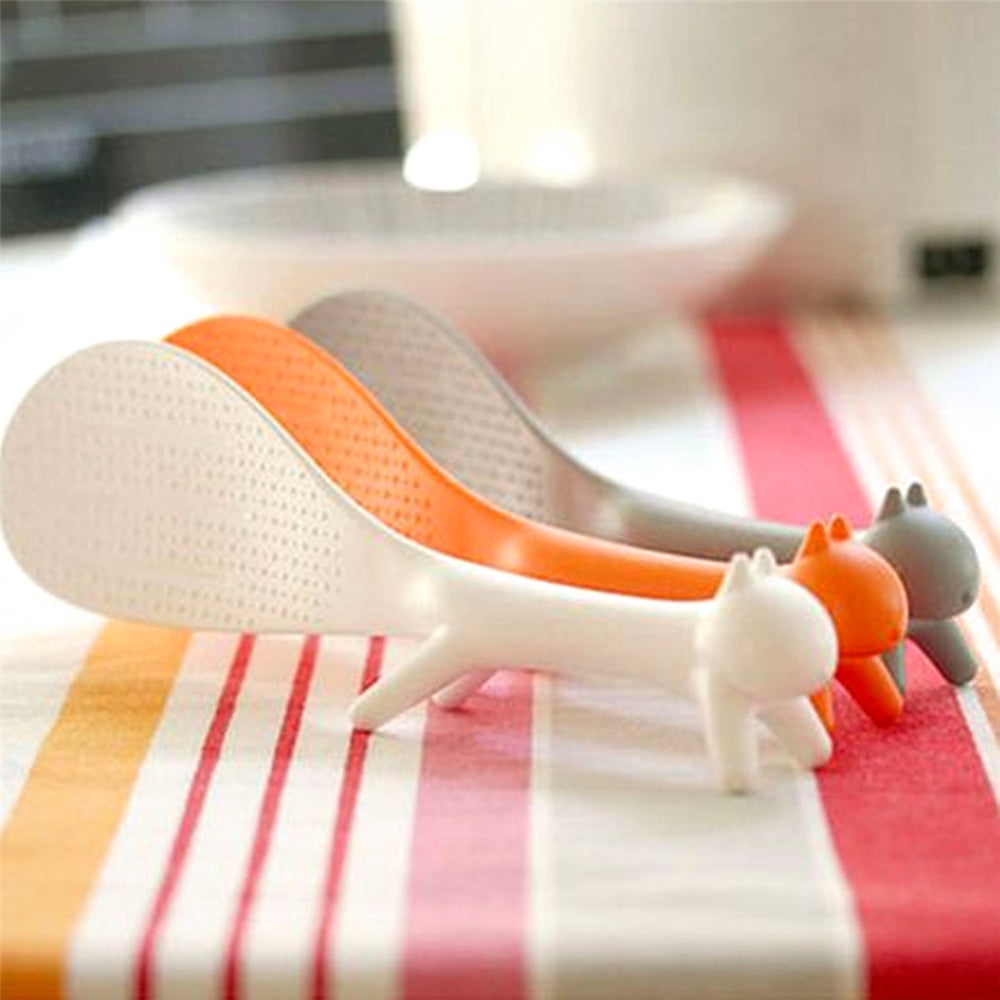 Cartoon Can Stand Squirrel Modelling Ladle