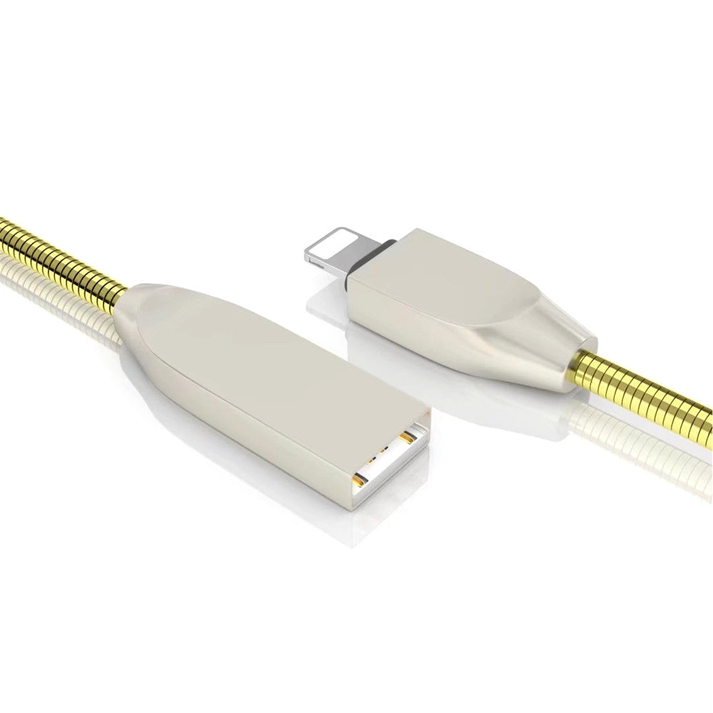1 M Zinc Alloy 8 Pin Fast Data Charging Cable for Apple Devices