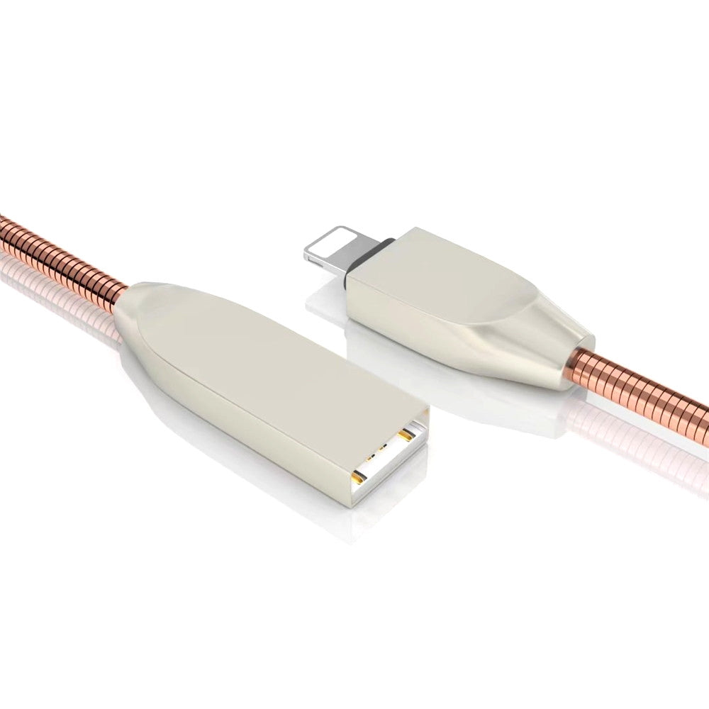 1 M Zinc Alloy 8 Pin Fast Data Charging Cable for Apple Devices