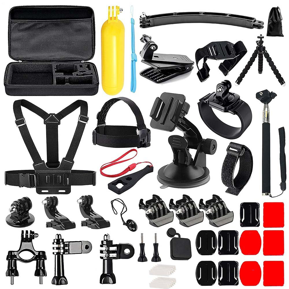 50 in 1 Action Camera Accessories Kit for Gopro Hero 6 /5/ 4 /3/ Sj4000/Sj5000/Sj6000/Sj7000/Xia...
