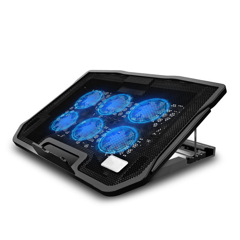 Cooling Pad Portable Quiet Laptop Notebook Cooler Cooling Pad Stand with USB Powered Fans Fits 1...