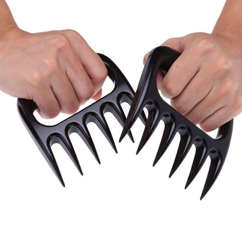 DIHE Bear Claw Creophagism Anti - Scald Slicer Durable Meat Tool 2PCS