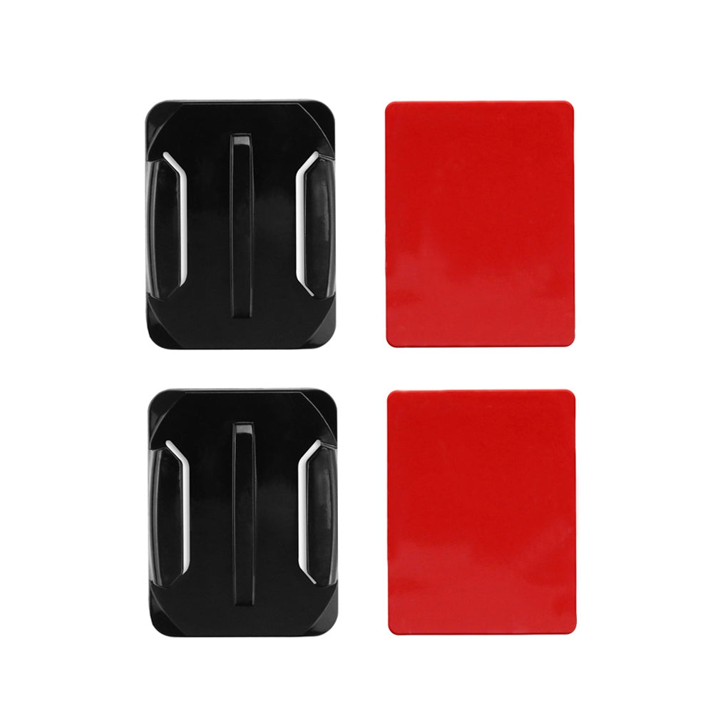 Curved Surface Base Mount and Adhesive Stickers for GoPro Hero 6 / 5 / H9 / Yi