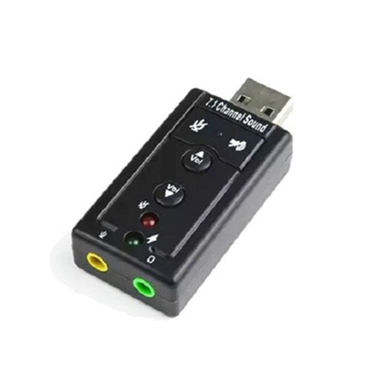 7.1 Channel USB External Sound Card Audio Adapter