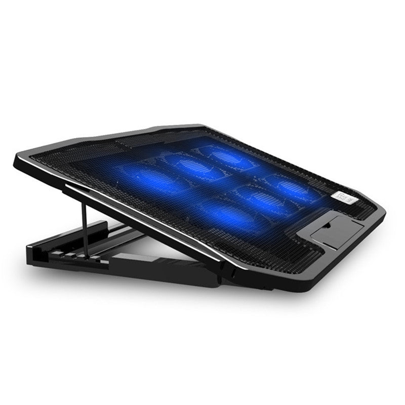 Cooling Pad Portable Quiet Laptop Notebook Cooler Cooling Pad Stand with USB Powered Fans Fits 1...