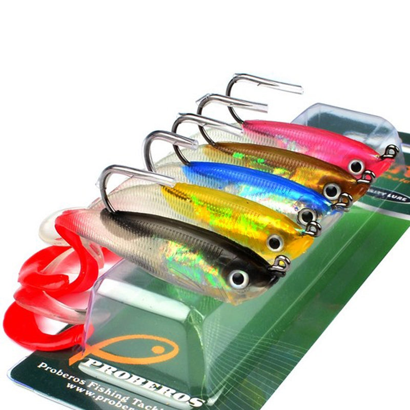 Colorful Soft Fish Road Bait