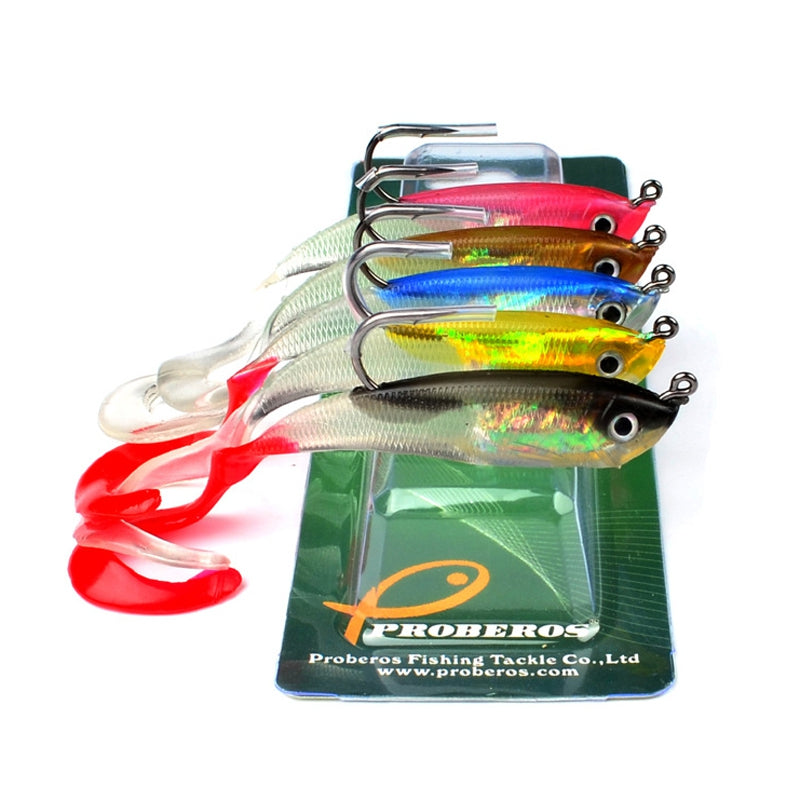 Colorful Soft Fish Road Bait