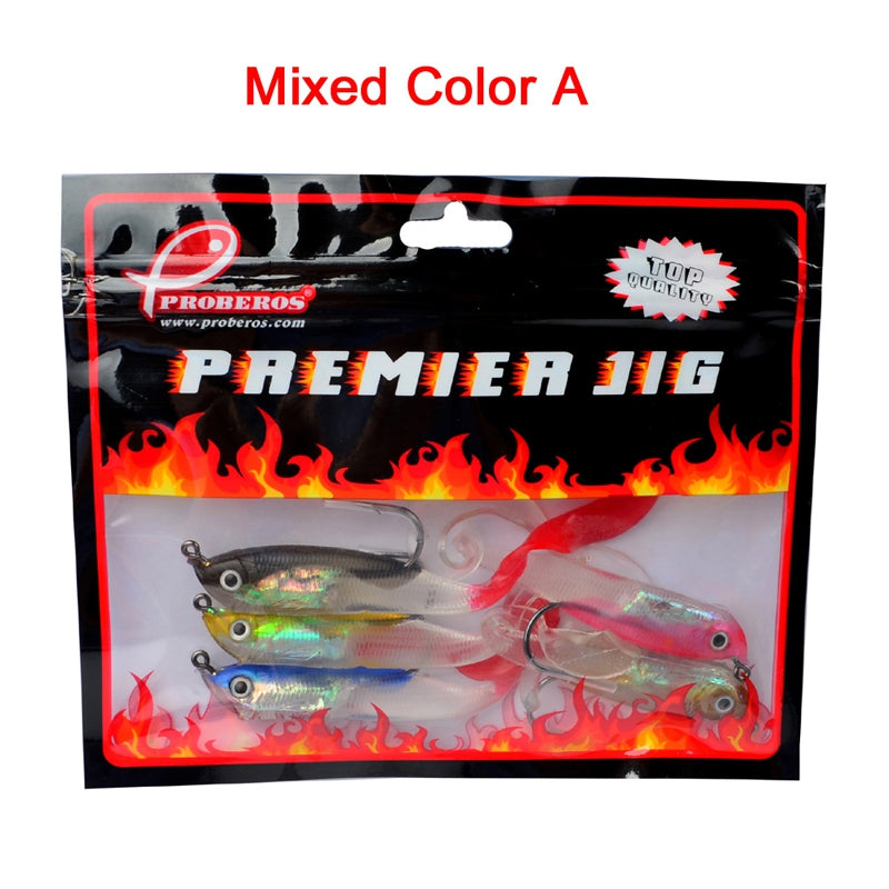 Colorful Soft Fish Road Bait