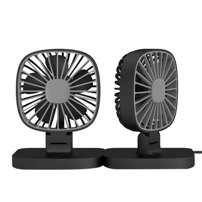 5V Car Small Fan 360 Degree Rotation USB Powered Home