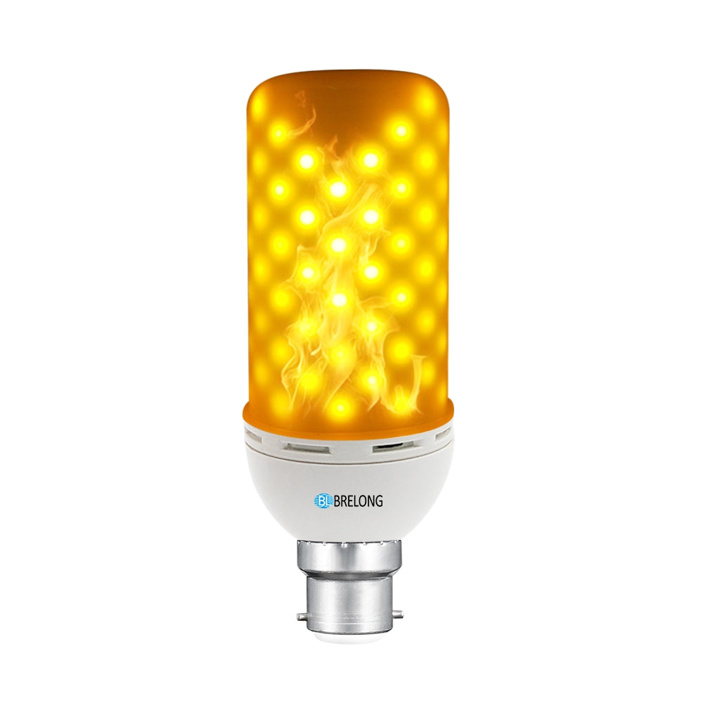 BRELONG LED Flame Light Bulb Emulation  Flaming Decorative Lamp - B22