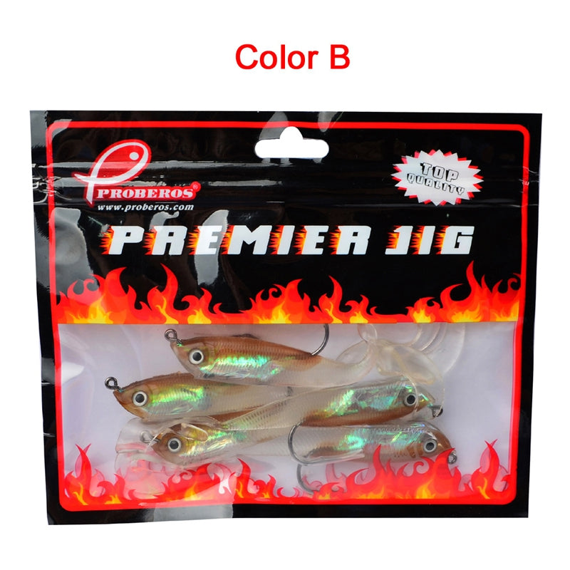 Colorful Soft Fish Road Bait