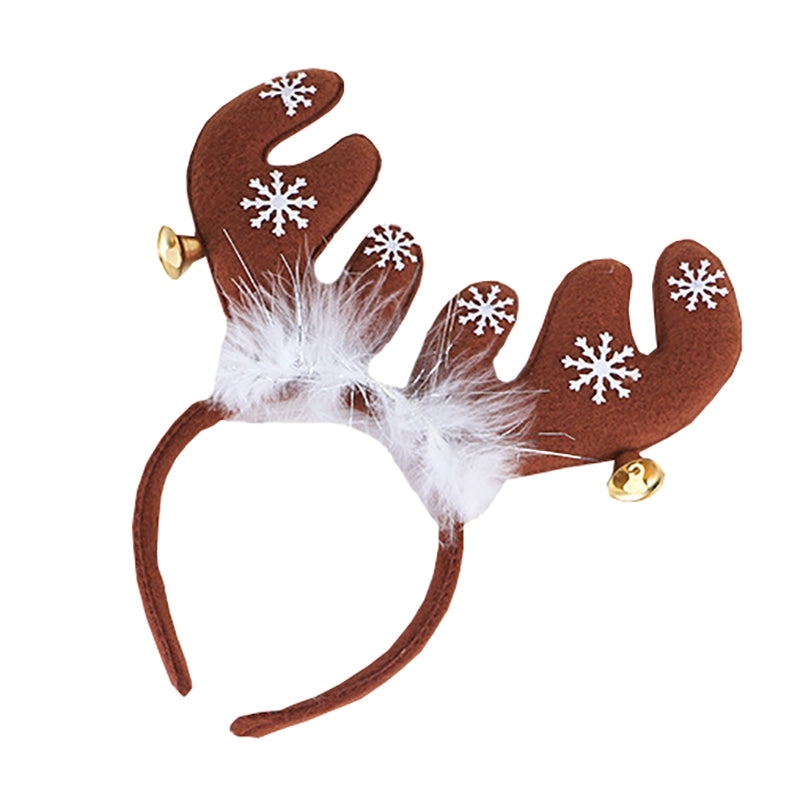 Christmas Ornament  Feathered Antler Headband