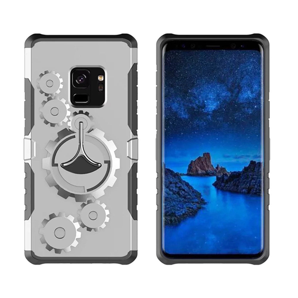 Cover Case for Samsung Galaxy S9 Mechanical Gears Ring Scratch Slim Thin Protection  Armband