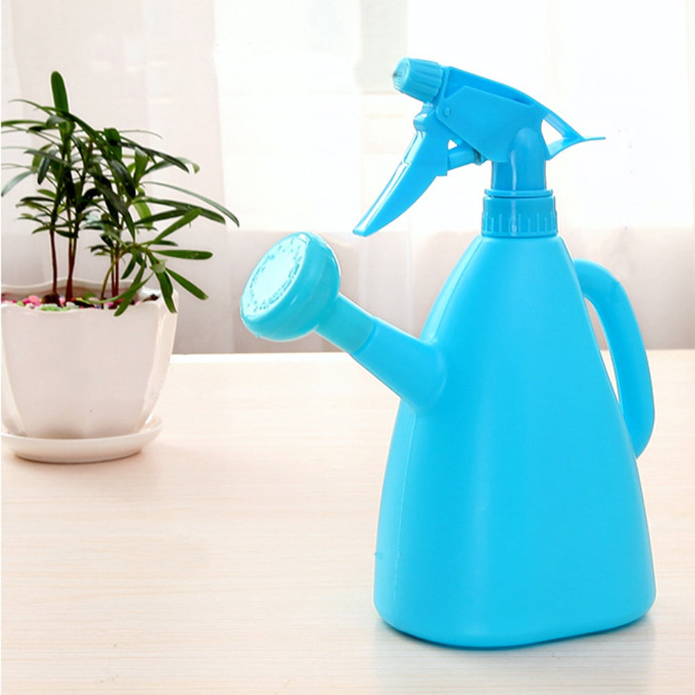 Dual-Purpose One-Hand Pressure Sprayer Watering Can