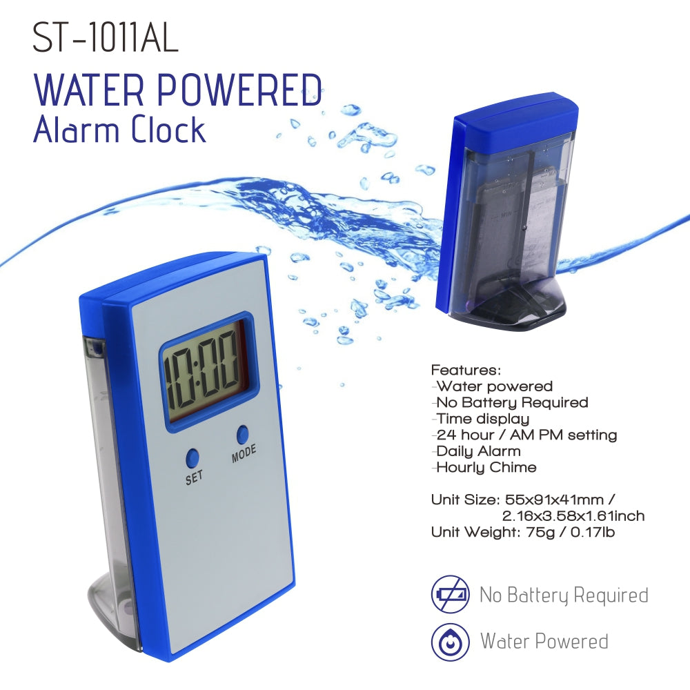 Accurate Time Forecast Water Power Clock