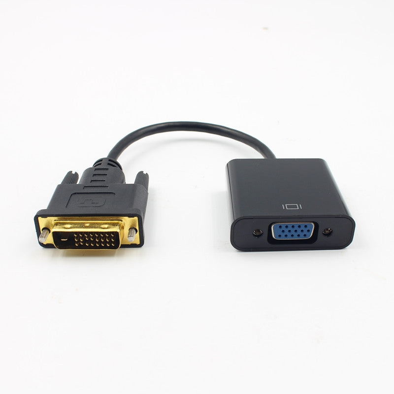 DVI-D Link 24+1 Male to VGA FeMale M/F Video Cable Adapter Converter