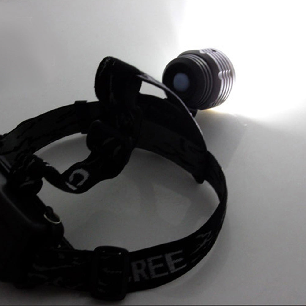 BRELONG QX - 15 LED Headlight 2 x 18650 1 x Charger