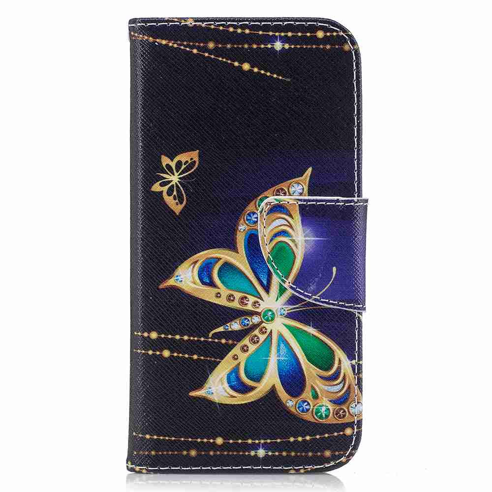 Big Butterfly Pu Phone Case for Iphone 7