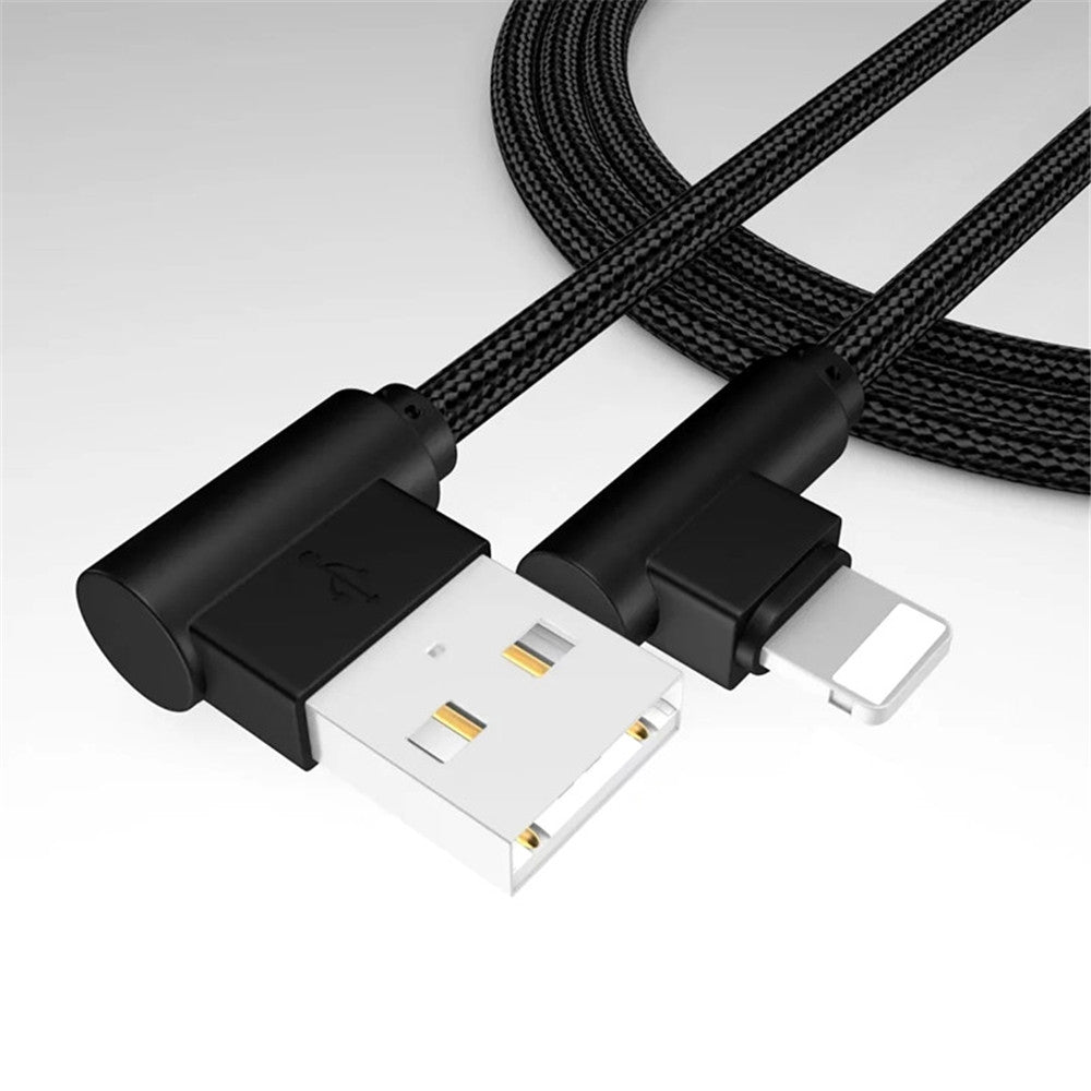 1 M USB Cable Nylon Cord Durability High Speed Powerline for iPhone