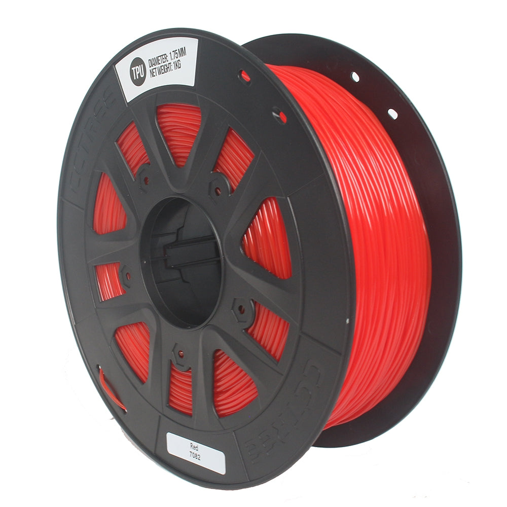 CCTREE 1.75mm TPU Flexible 3D Printer Filament Accuracy  0.05 mm 1KG Spool