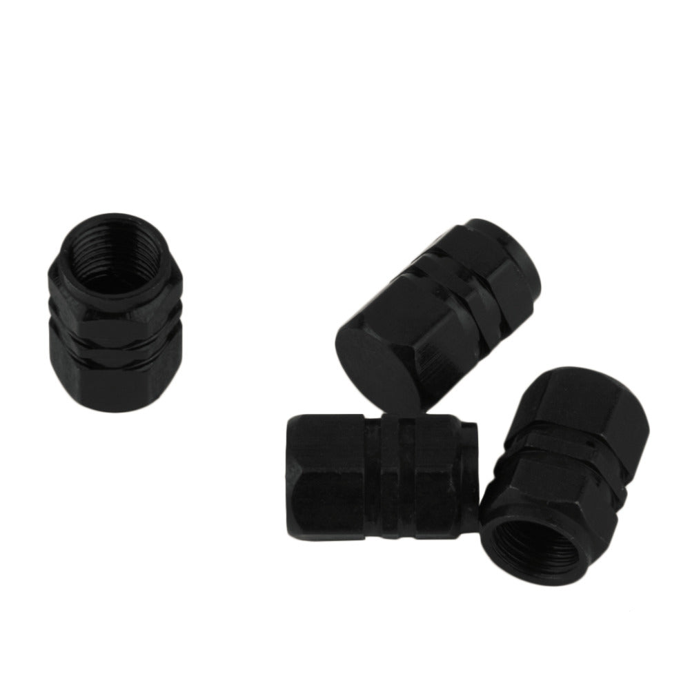 4pcs Universal Portable Aluminium Alloy Car Tire Valve Cap