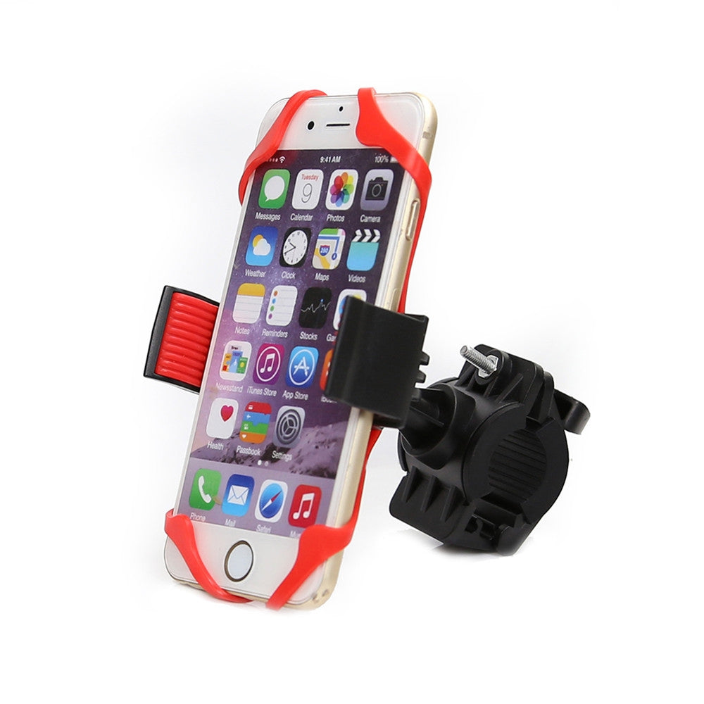 360 Degree Adjustable Bicycle Phone Holder Motorcycle Bike Handlebar Universal Smartphone Mount ...