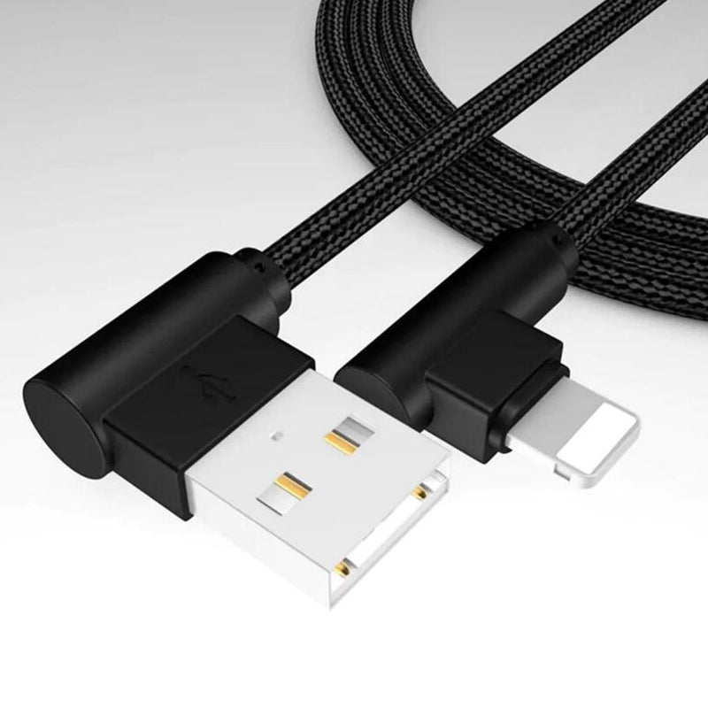 1 M USB Cable Nylon Cord Durability High Speed Powerline for IPhone X