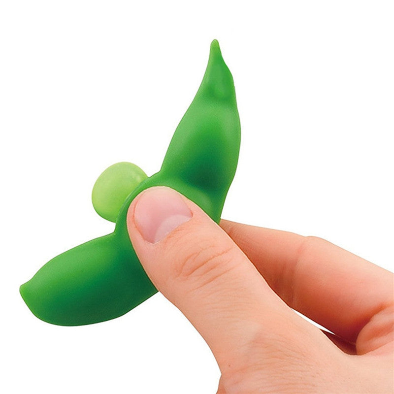 Anti-stress Plastic Funny Beans Pea Decompress Toys Super Funny