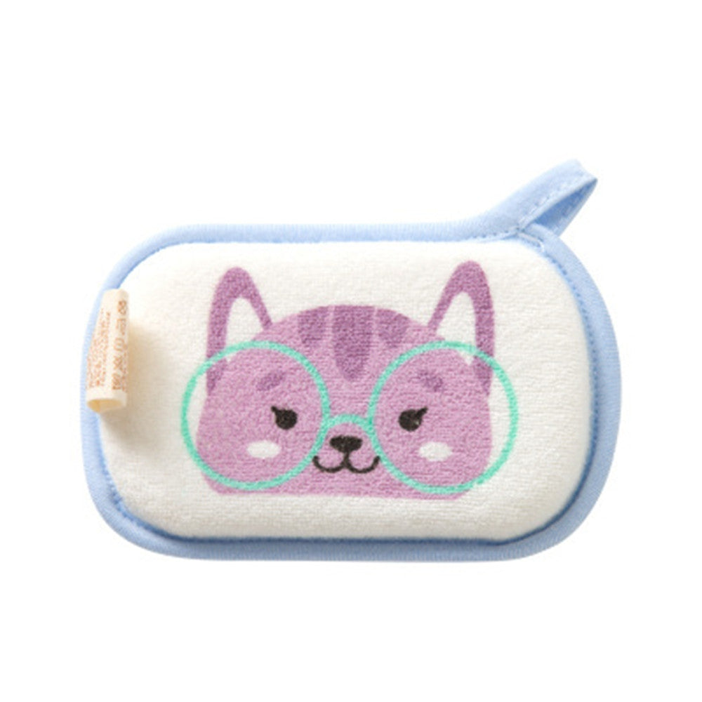 Cute Cartoon Baby Bath Sponge For The Soul Super Soft Bathing Towel Cotton Infant Skin Care Bath