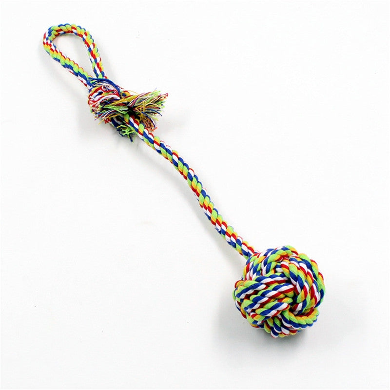 Cotton Rope Weaving Ball Pet Dog Chewing Toys