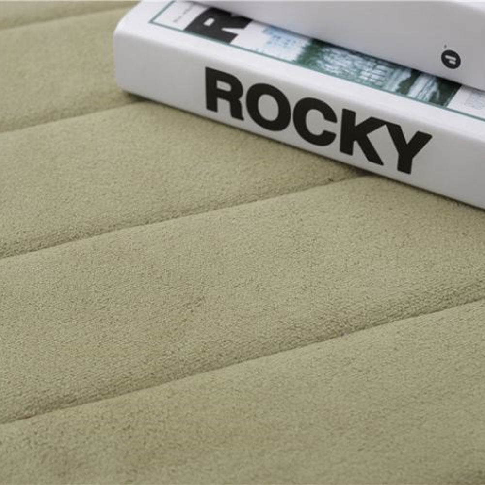 Doormat Solid Thick Antiskidding Coral Fleece Cozy Bathroom Mat