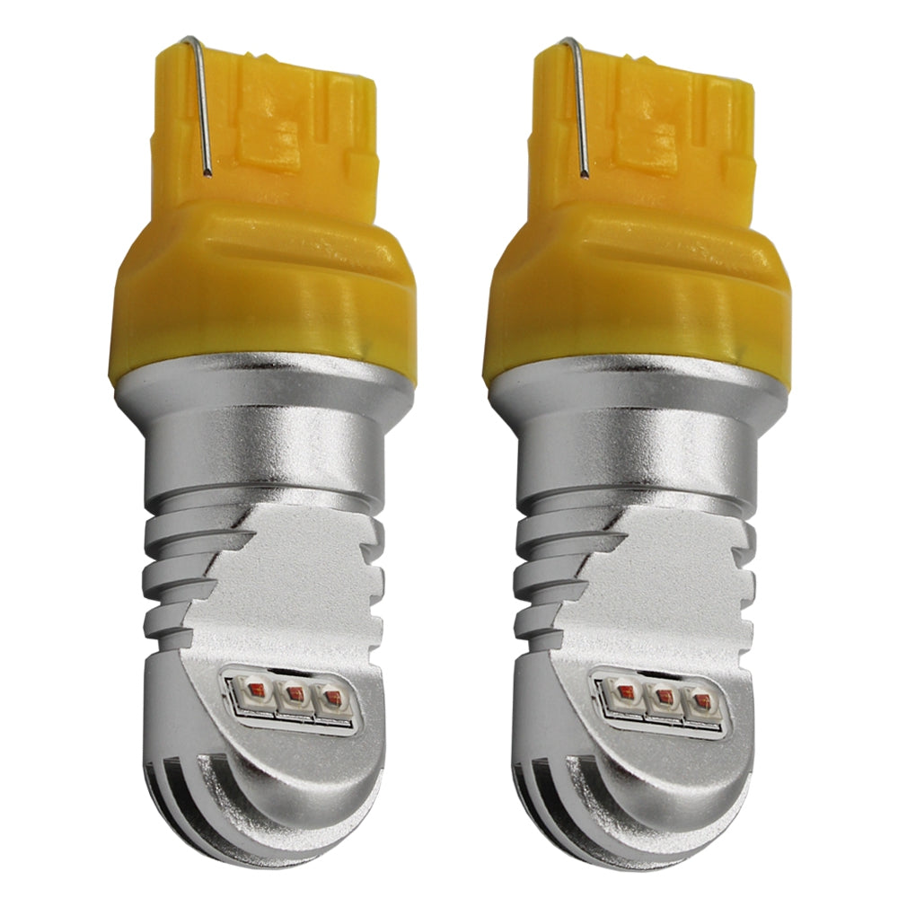 2PCS T20 / 7440 30W Car LED Turn Light and Reversing Lamp