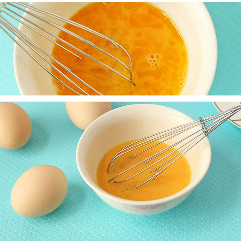 Convenient Stainless Steel Whisk Stainless Egg Stir Tool