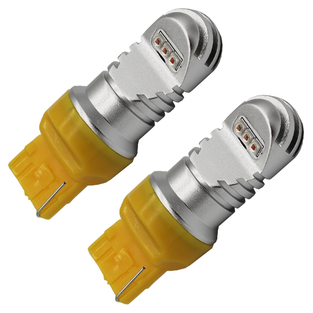 2PCS T20 / 7440 30W Car LED Turn Light and Reversing Lamp