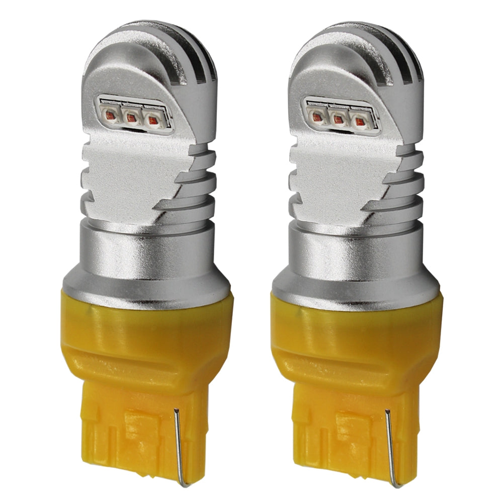 2PCS T20 / 7440 30W Car LED Turn Light and Reversing Lamp