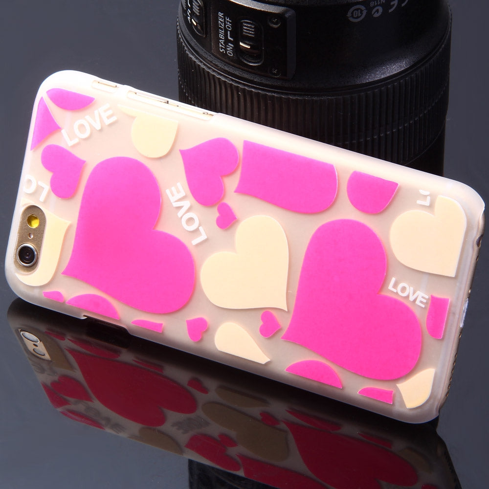 4.7 inch Luminous Effect Luminous Hard Cover Case for iPhone 6